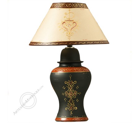 Ceramic base 50cm lamp