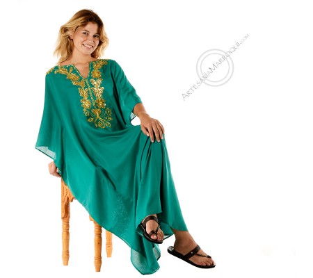 Faracha green tunic