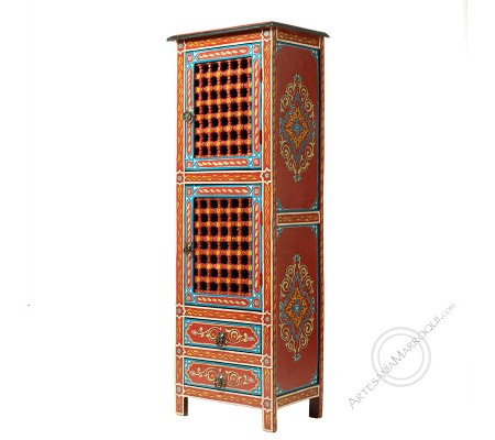 Small red sideboard