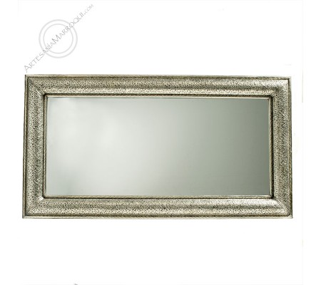 Arabic mirror 080x150 cm silver