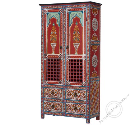 Sideboard 160 cm red