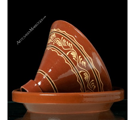 TajinesTajine decorado extra grande