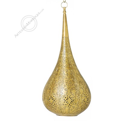 60 cm golden drop lamp
