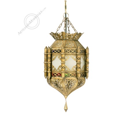 Lámpara de cobre Assilah