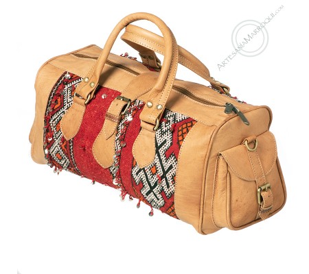 Bolso kilim rojo