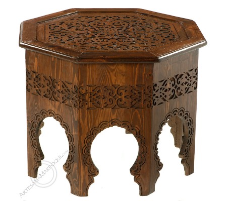 Arabic cedar table