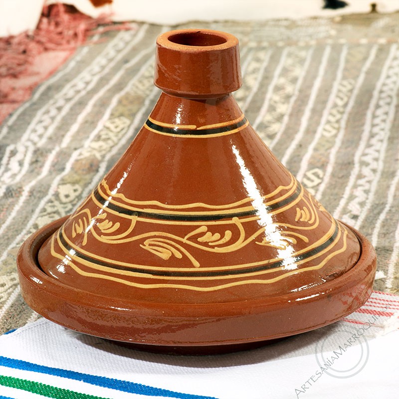 Tajine 22 cm decorado