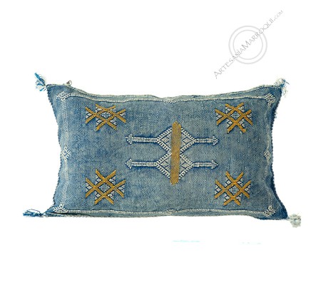 Small Washed jean sabra cushion