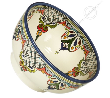 Salad bowl 25 cm Arabic motifs