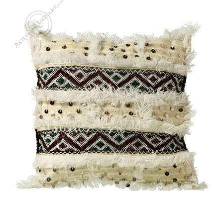 Berber mantle large cushion