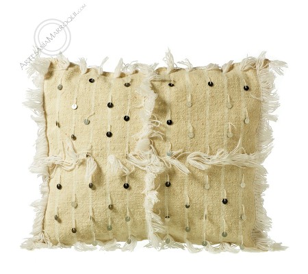 Large berber quilt cushion