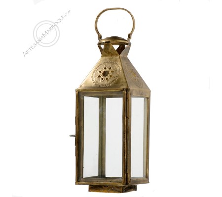 Small copper lantern