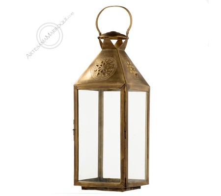 Extra large copper lantern