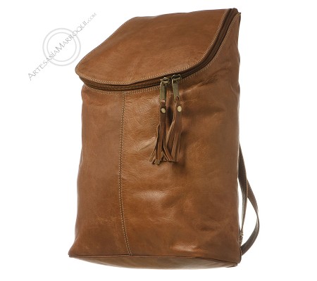 Large Anwar Leather Backpack