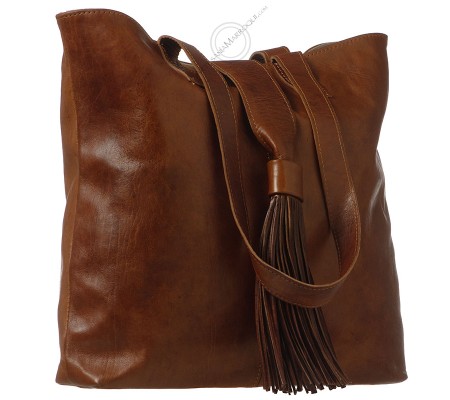 Targa leather bag