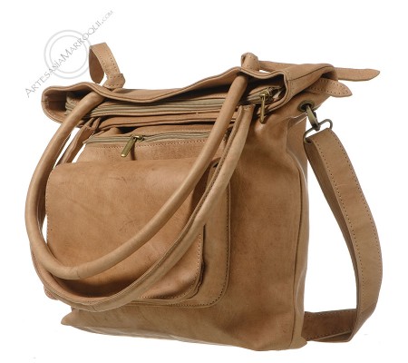 Zagora leather bag