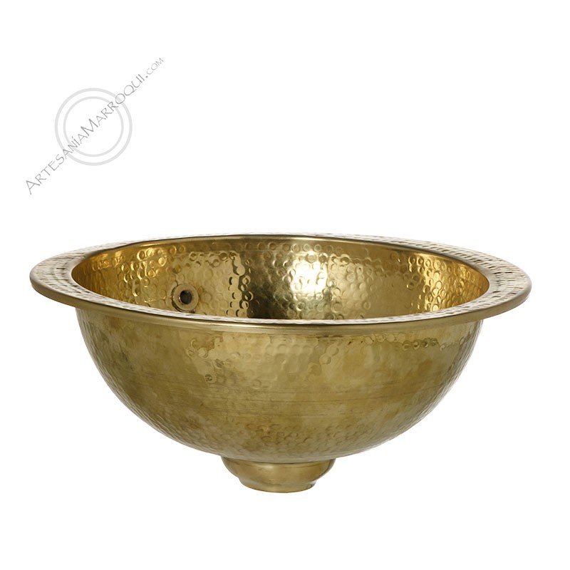 Moroccan copper sink 35 cm| Artesanía-Marroquí.com