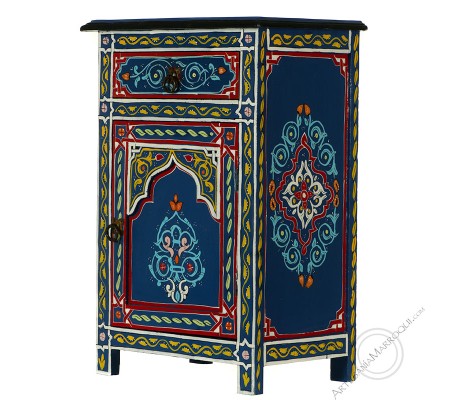 Navy blue nightstand