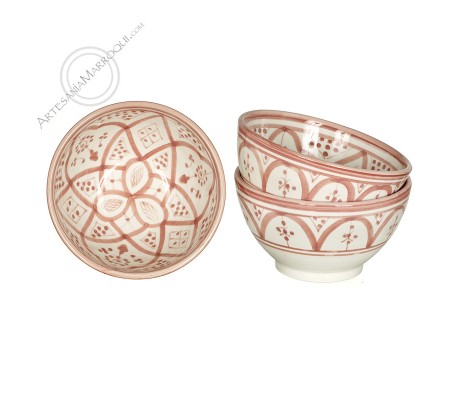 Bol rose Safi 12 cm