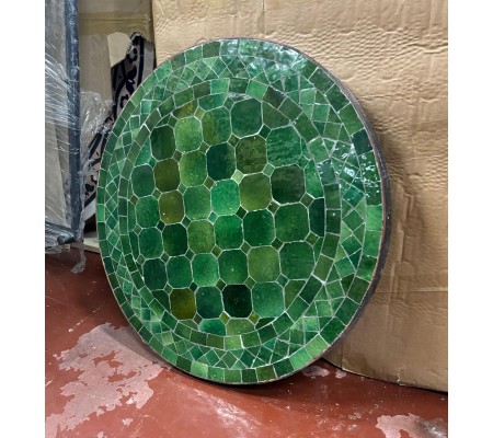 Mesa mosaico 50 cm verde Tamgroute