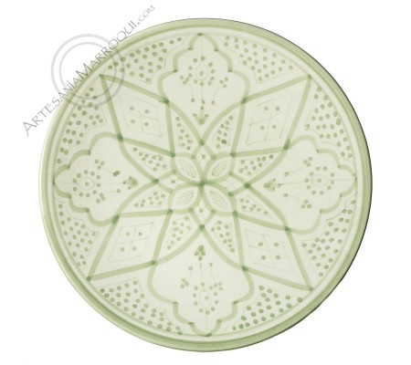 25 cm green plate