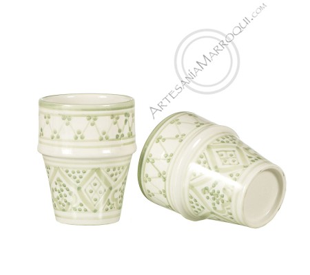 Green ceramic glass