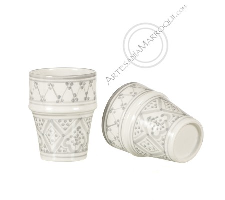 Gray ceramic glass