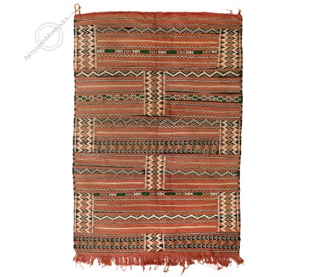 Kilim 175x120 cm antiguo rojo