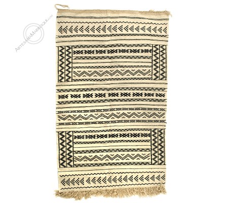 Kilim 175x107 cm blanco