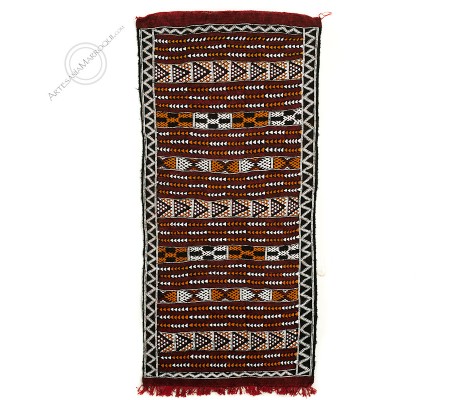Kilim 181x85 cm rojo