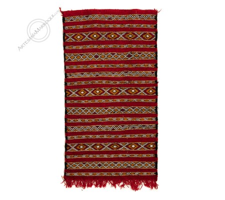 Kilim 150x80 rojo