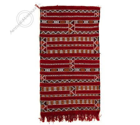 Kilim 128x71 cm rouge