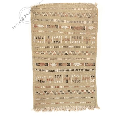 Kilim 125x78 cm beige