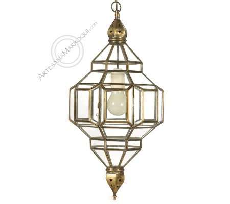 Lampe Agadir transparente