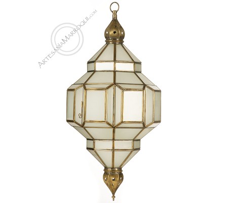 Lampe blanche Agadir