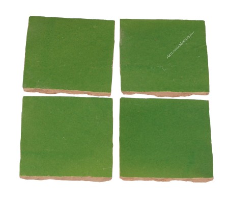 Azulejo cerámicoAzulejo cerámico verde 10 x10 cm