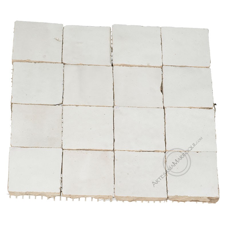 Azulejo cerámicoAzulejo cerámico blanco 5 x 5 cm