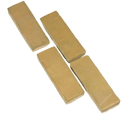 Beige ceramic tile 15 x 5 cm