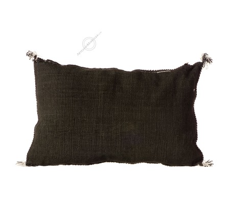 CojinesCojín de sabra negro grande