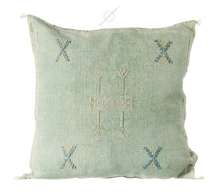 coussin sabra vert