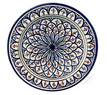 Accesorios variosPlato 35 cm de Safi azul 2