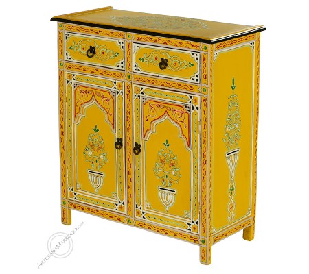 Cómodas y aparadoresAparador de dos puertas naranja