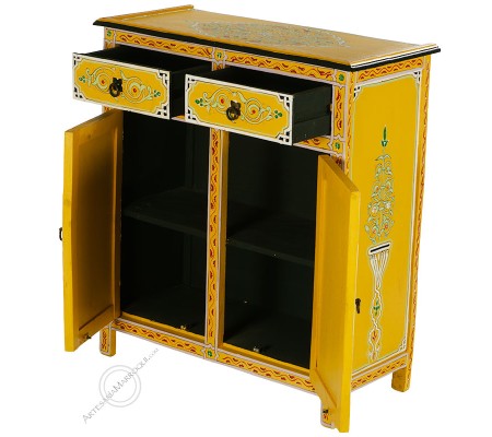 Cómodas y aparadoresAparador de dos puertas naranja