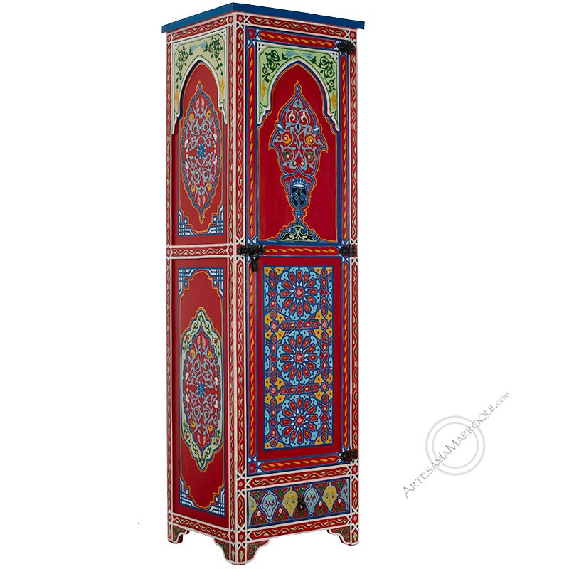 Cómodas y aparadoresArmario 200 cm rojo