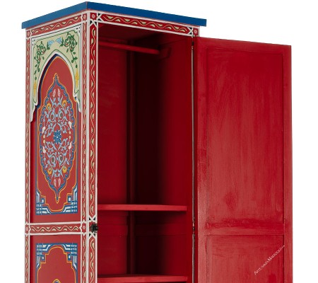 Cómodas y aparadoresArmario 200 cm rojo