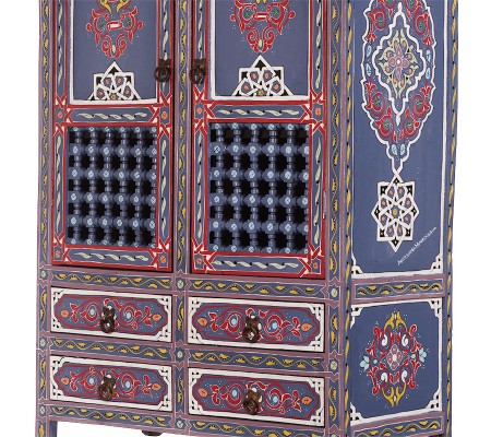 Cómodas y aparadoresAparador 120 cm azul Majorelle
