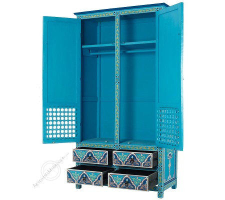 Cómodas y aparadoresArmario 185 cm azul