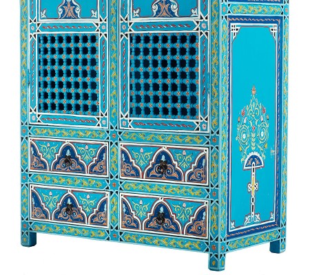 Cómodas y aparadoresArmario 185 cm azul