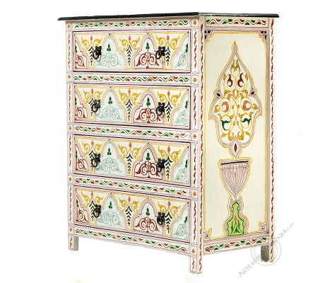 Commode blanc