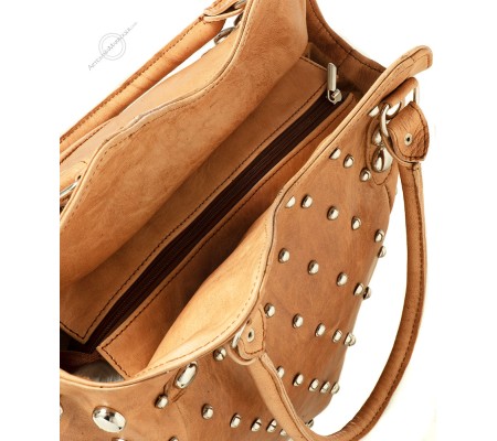 BolsosBolso de cuero Bab Doukala camel